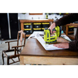 RYOBI ONE+ 18V 18-Gauge Cordless AirStrike Brad Nailer with Cordless Compression Drive 3/8 in. Crown Stapler (Tools Only)