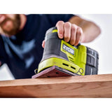RYOBI ONE+ 18V 18-Gauge Cordless AirStrike Brad Nailer with Cordless 1/4 Sheet Sander (Tools Only)
