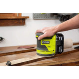 RYOBI ONE+ 18V 18-Gauge Cordless AirStrike Brad Nailer with Cordless 5 in. Random Orbit Sander