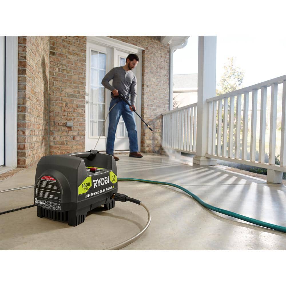 RYOBI Reconditioned 1600 PSI 1.2 GPM Corded Electric Pressure Washer (RY141612)
