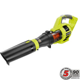 RYOBI 40V 110 MPH 480 CFM Variable-Speed Turbo Lithium-Ion Cordless Jet Fan Leaf Blower (Tool Only)
