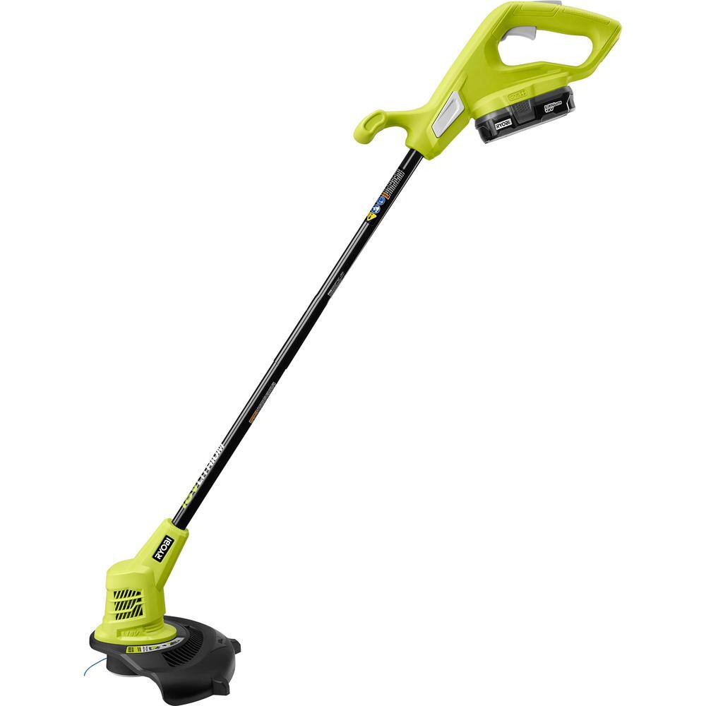 RYOBI ONE+ 18V 10 in. Cordless String Trimmer with 1.5 Ah Battery and Charger Included
