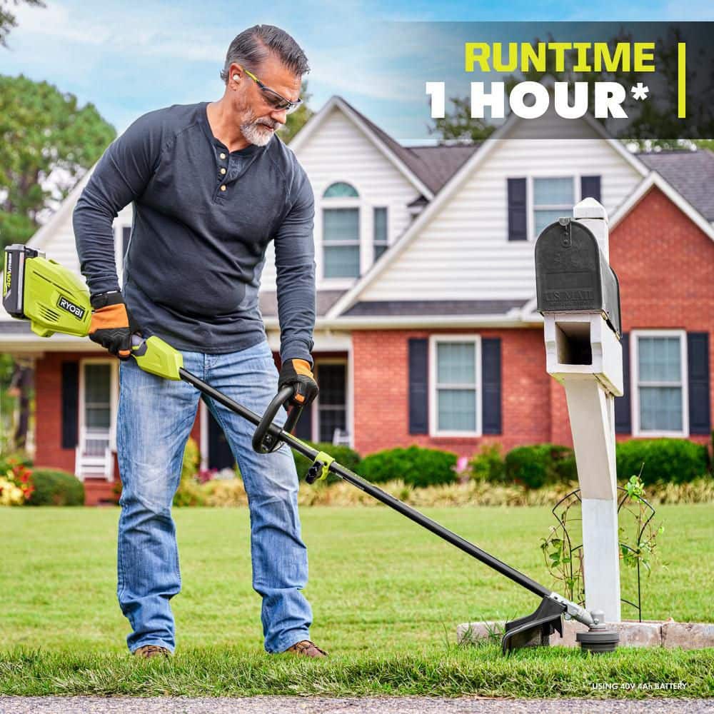 RYOBI 40V Expand-It Attachment Capable Cordless String Trimmer (Tool Only)