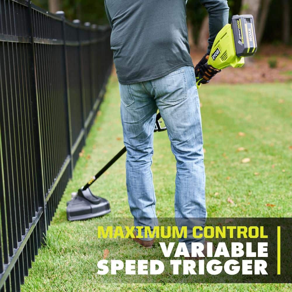 RYOBI 40V Expand-It Attachment Capable Cordless String Trimmer (Tool Only)