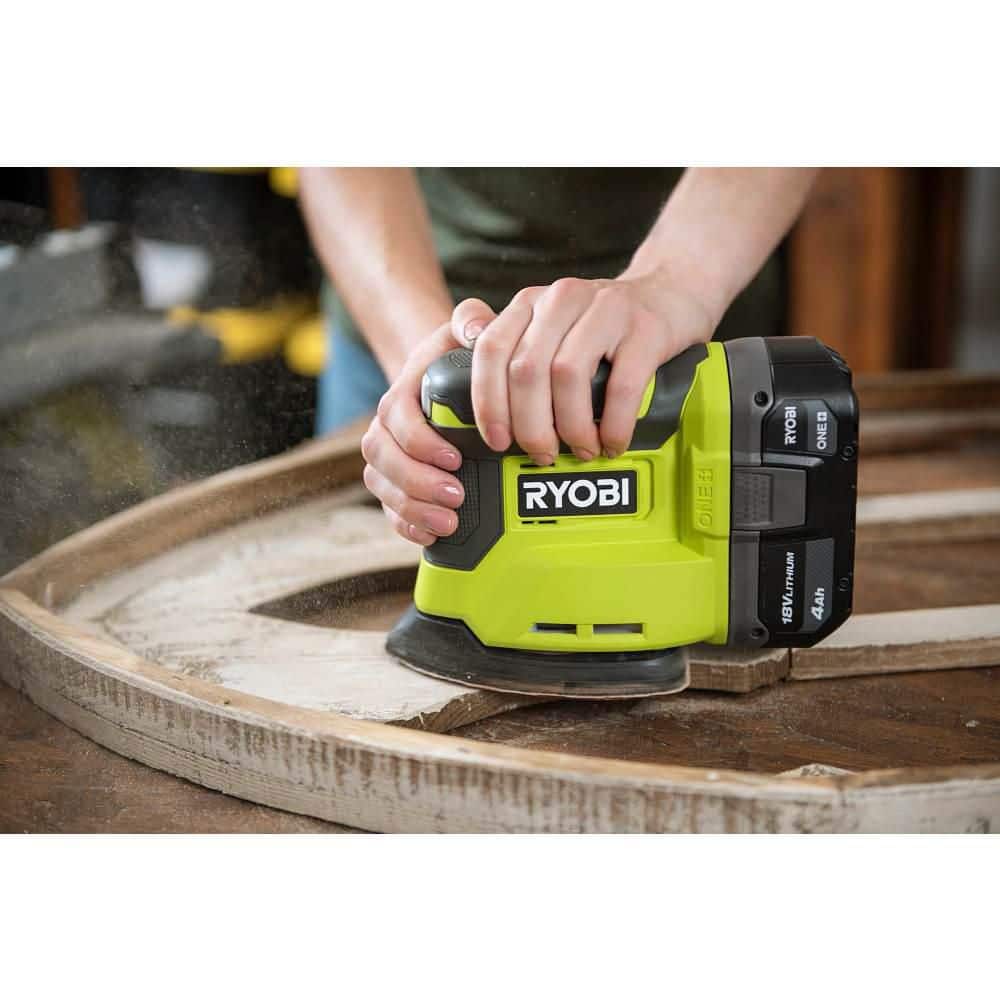 RYOBI ONE+ 18V Cordless Corner Cat Finish Sander (Tool Only)