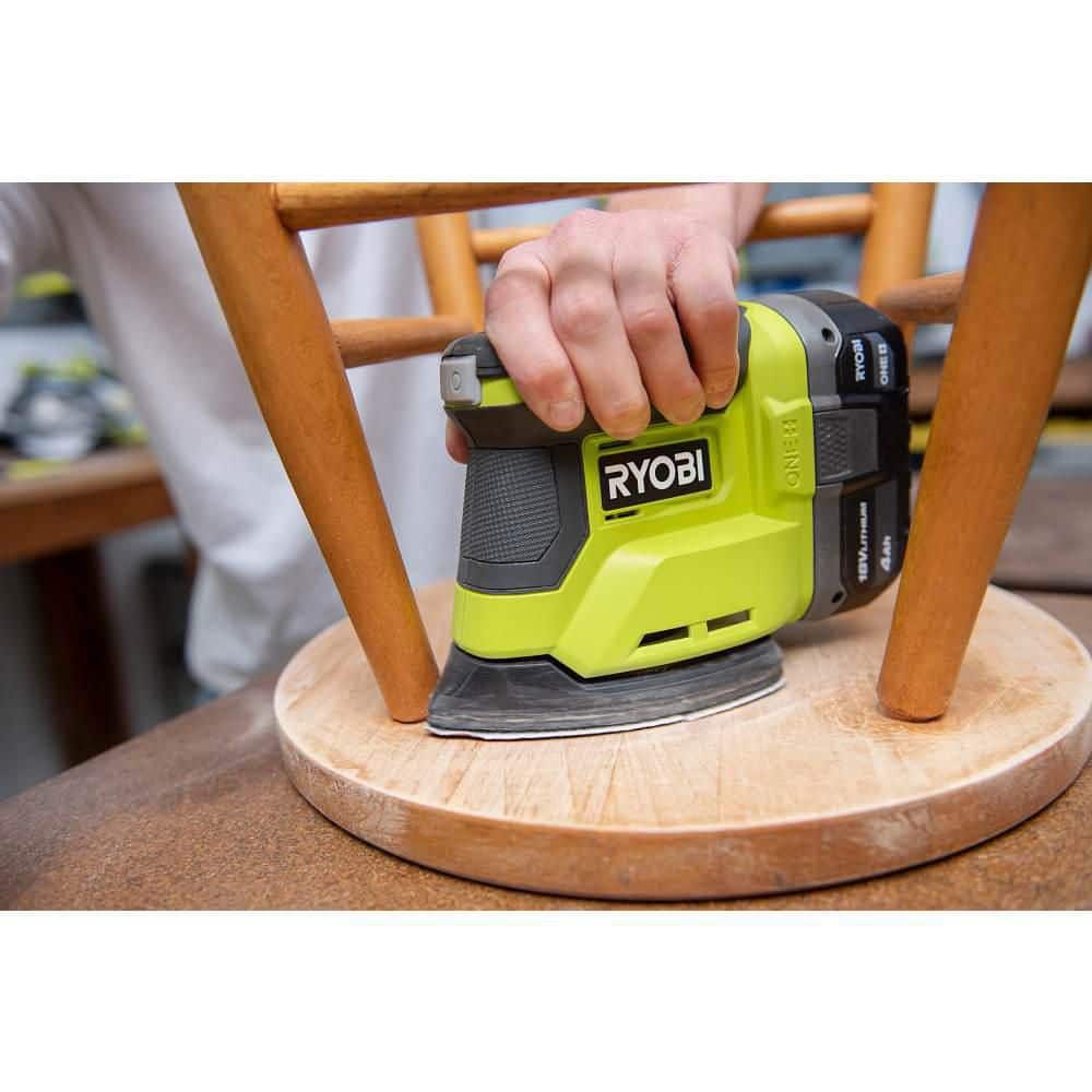 RYOBI ONE+ 18V Cordless Corner Cat Finish Sander (Tool Only)