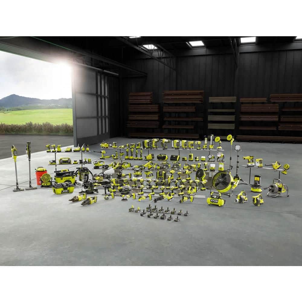 RYOBI ONE+ 18V Lithium-Ion Kit with 2.0 Ah and 4.0 Ah Batteries, Charger, and Free ONE+ 18V Cordless Corner Cat Finish Sander
