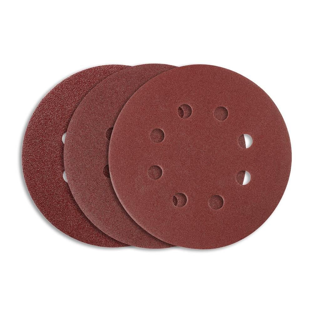 RYOBI 35-Piece 5 in. Random Orbit Sand Paper Assortment Set - 80, 120, and 220 Grit