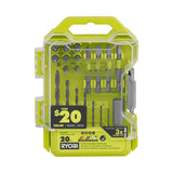 RYOBI Drill and Impact Drive Kit (20-Piece)