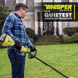 RYOBI ONE+ HP 18V Brushless 16 in. Cordless Battery Push Lawn Mower, String Trimmer & Blower w/(3) Batteries & (2) Chargers