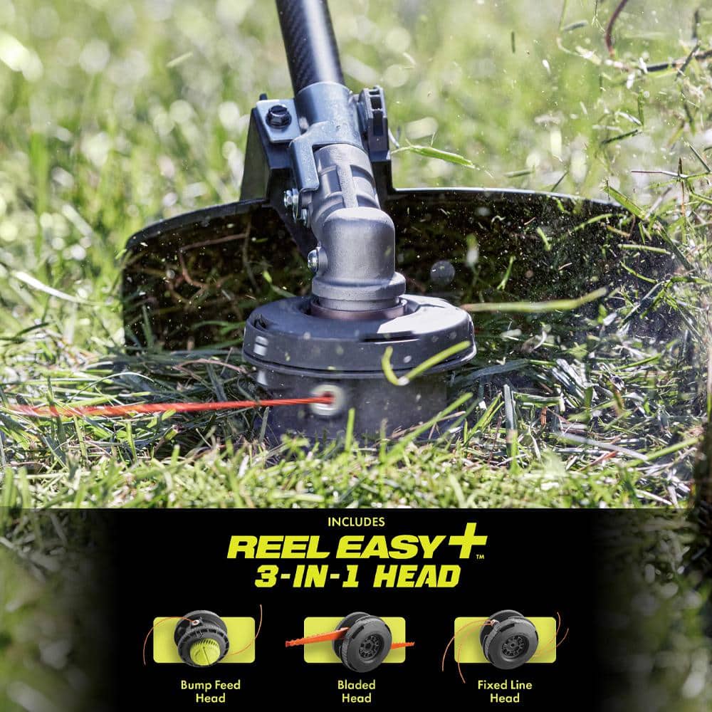RYOBI 40V HP Brushless 20 in. Cordless Battery Walk Behind Push Mower, String Trimmer, & Blower - Batteries and Chargers