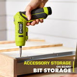 RYOBI USB Lithium Screwdriver Kit with USB Lithium 2.0 Ah Lithium Rechargeable Battery