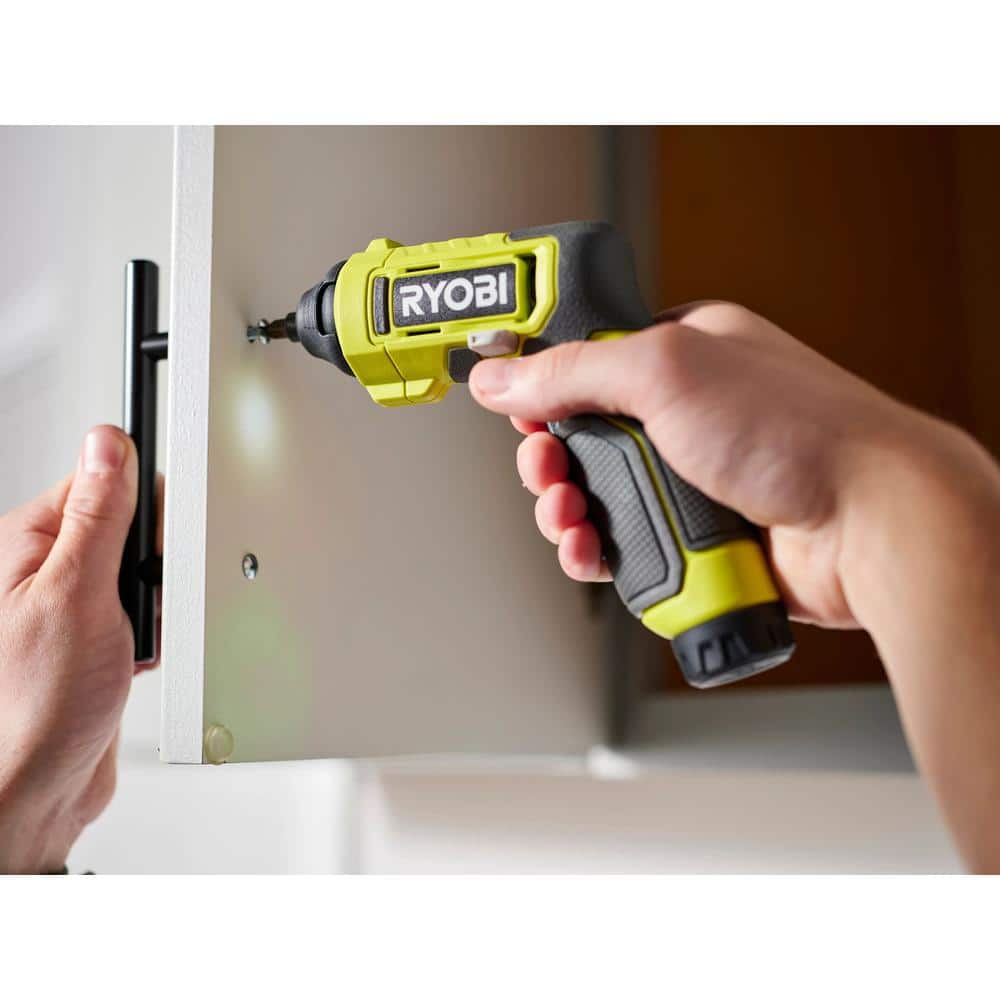 RYOBI USB Lithium Multi-Head Screwdriver with 2.0 Ah Battery and Charging Cable with USB Lithium 3.0 Ah Battery (2-Pack)