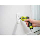 RYOBI USB Lithium Multi-Head Screwdriver with 2.0 Ah Battery and Charging Cable with USB Lithium 3.0 Ah Battery (2-Pack)