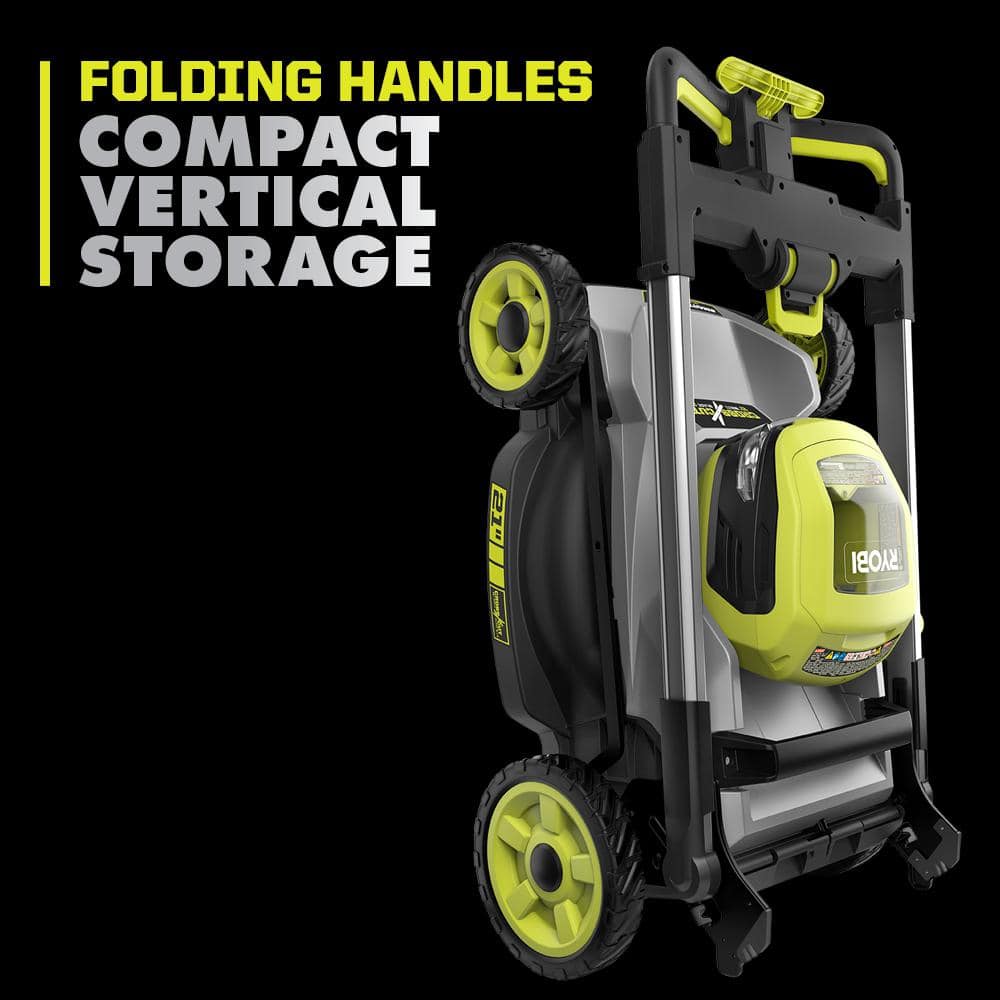 RYOBI 40-Volt HP Brushless 21 in. Cordless Battery Walk Behind Dual-Blade Self-Propelled Mower (Tool Only)