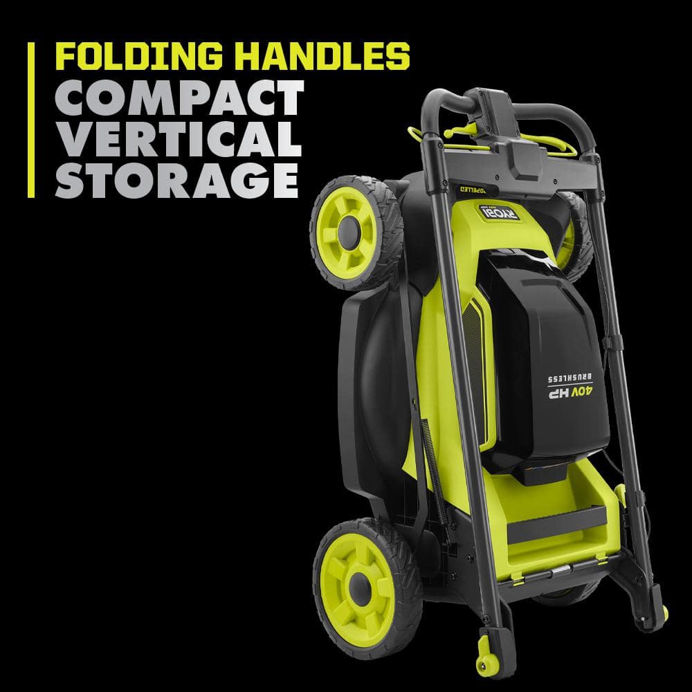 RYOBI 40V HP Brushless 20 in. Cordless Electric Battery Walk Behind Self-Propelled Mower (Tool Only)