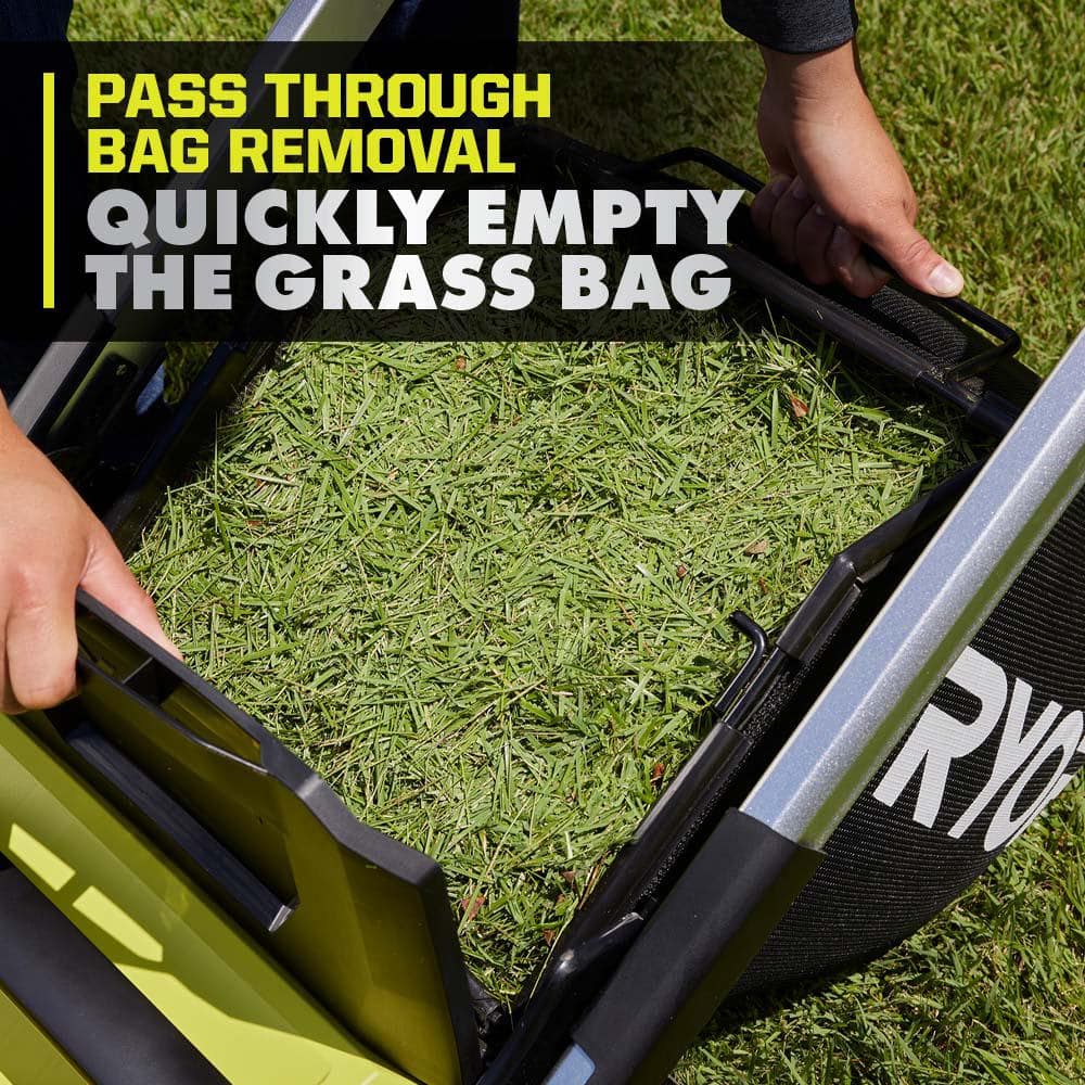 RYOBI 40V HP Brushless 21 in. Cordless Battery Walk Behind Self-Propelled Lawn Mower with (2) 6.0 Ah Batteries and Charger