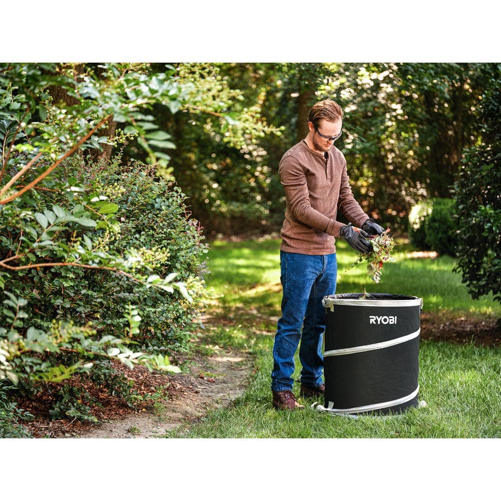 RYOBI 40V HP Brushless 21 in. Cordless Battery Walk Behind Self-Propelled Mower with (2) Batteries, Charger, Lawn & Leaf Bag