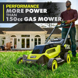 RYOBI 40V HP Brushless 20 in. Cordless Electric Battery Multi-Blade Walk Behind Self-Propelled Mower - 8.0Ah Battery & Charger