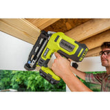 RYOBI ONE+ 18V 16-Gauge Cordless AirStrike Finish Nailer with Cordless 5 in. Random Orbit Sander (Tools Only)
