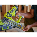 RYOBI ONE+ HP Brushless Cordless 21° Framing Nailer Kit with 4.0 Ah HIGH PERFORMANCE Battery and Charger