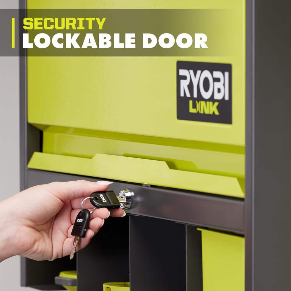 RYOBI LINK Steel Lockable Tool Organizer Cabinet