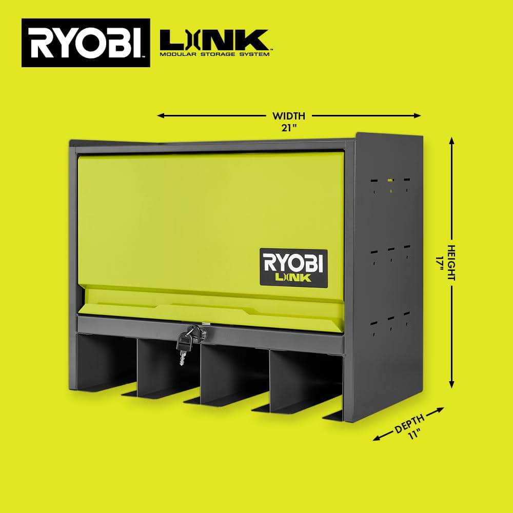 RYOBI LINK Steel Lockable Tool Organizer Cabinet