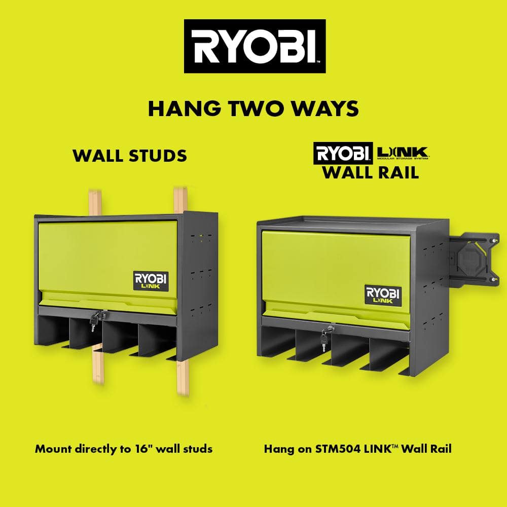 RYOBI LINK Steel Lockable Tool Organizer Cabinet