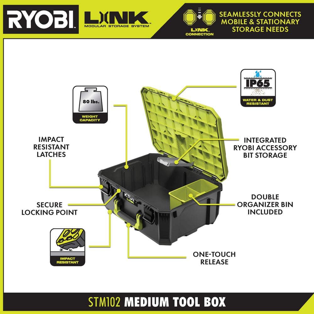 RYOBI LINK Medium Tool Box