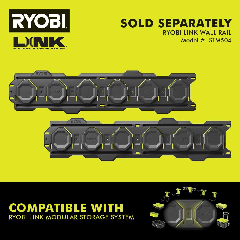 RYOBI LINK Medium Tool Box and Tool Box Foam Insert