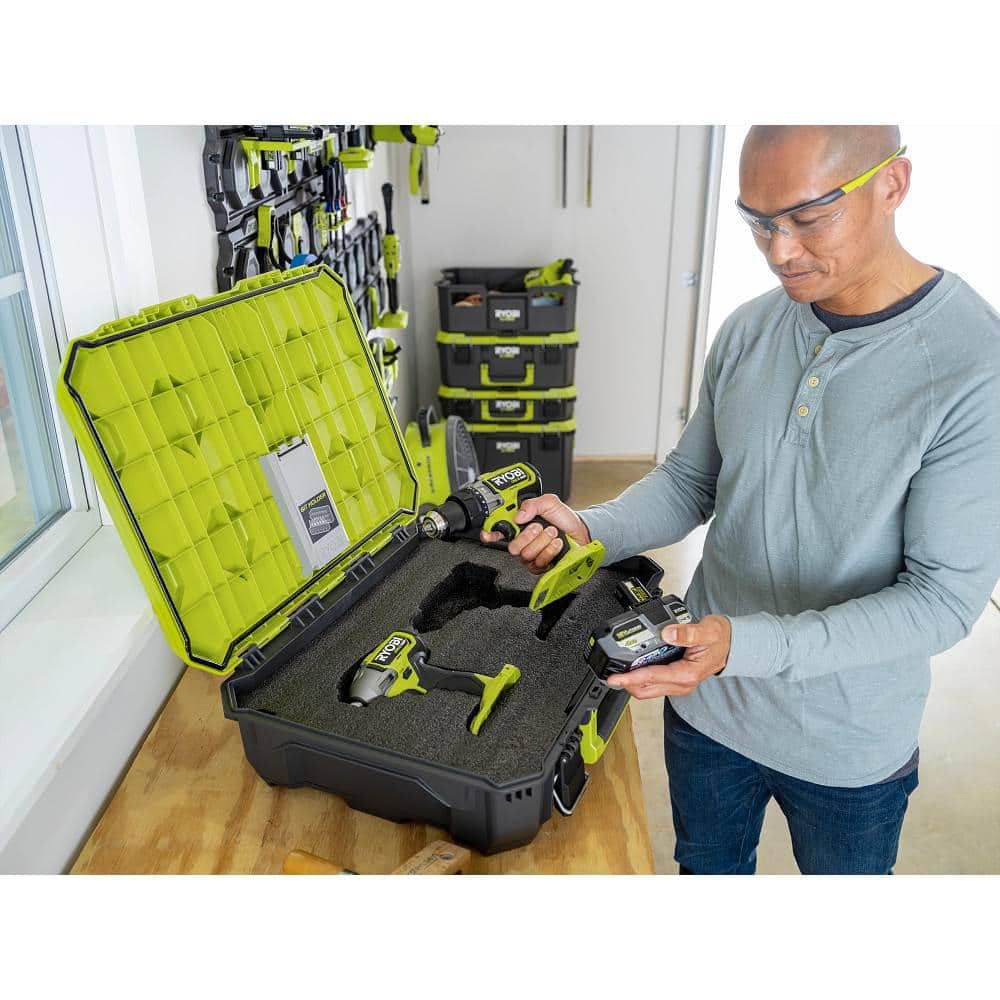 RYOBI LINK Medium Tool Box and Tool Box Foam Insert