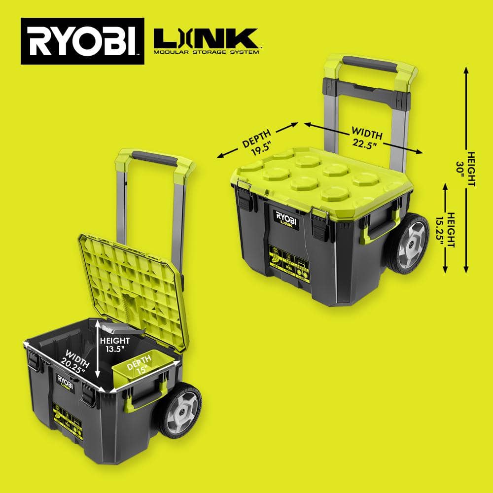 RYOBI LINK Rolling Tool Box