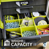 RYOBI LINK 3-Drawer Tool Box with 3-Drawer Divider