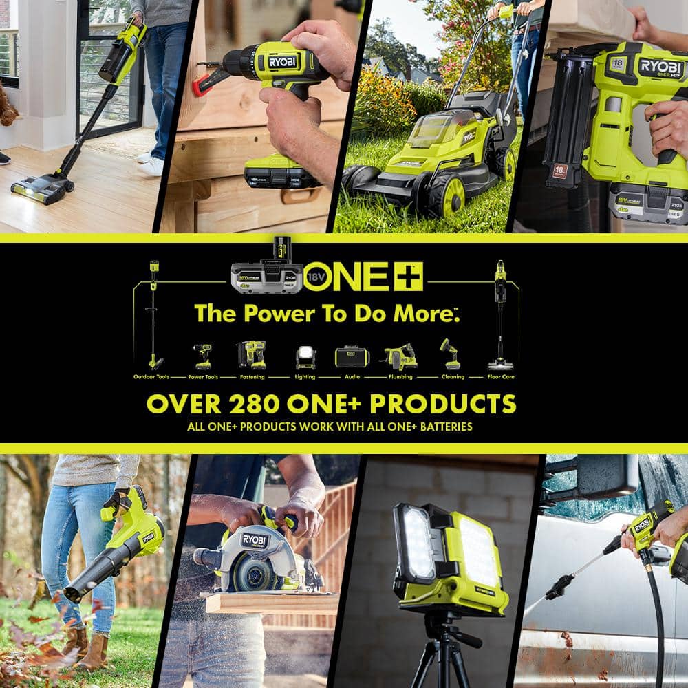 RYOBI ONE+ HP 18V Brushless Cordless Compact 1/4 in. Hex Impact Driver Kit with (2) 1.5 Ah Batteries and Charger