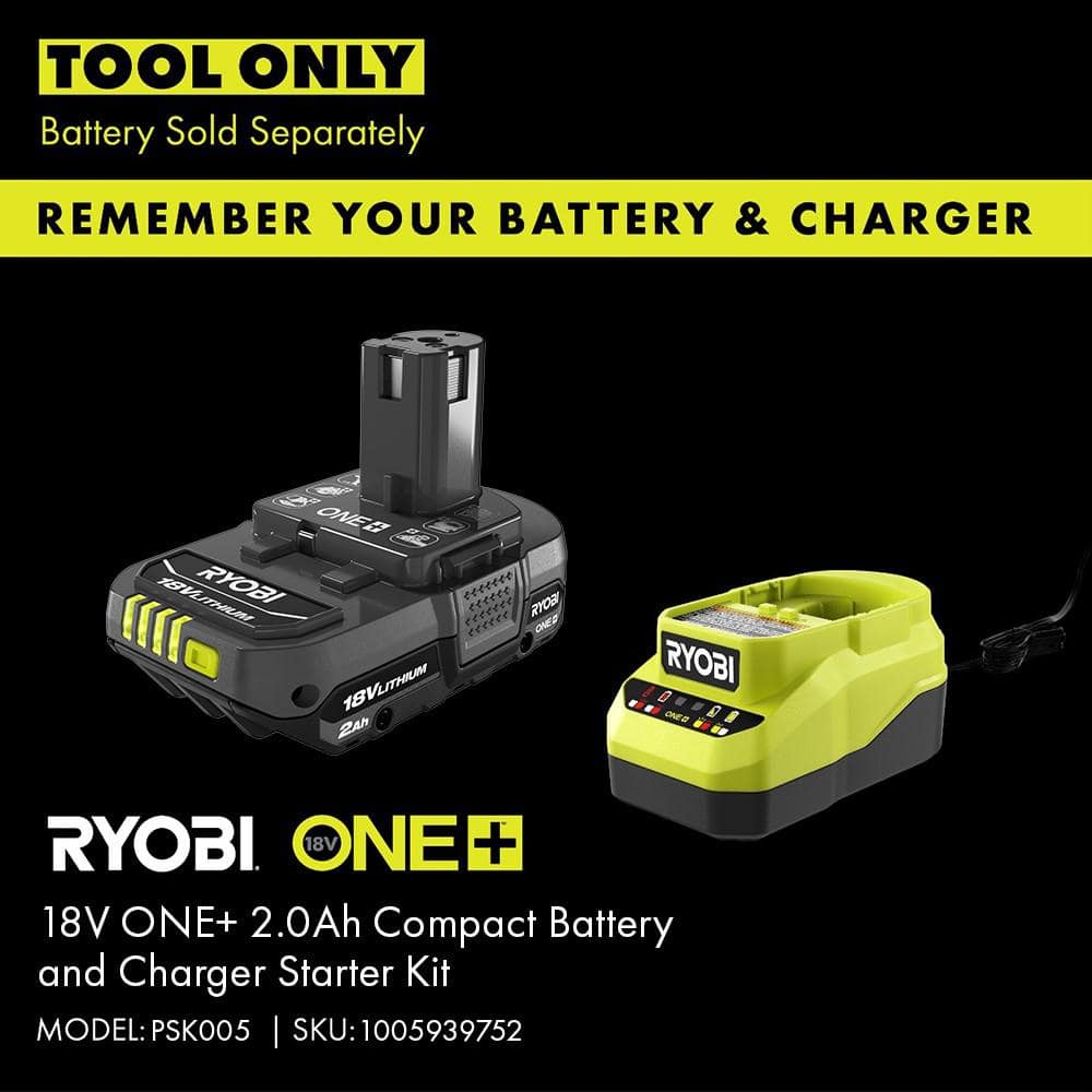 RYOBI ONE+ 18V Cordless High Pressure Inflator (Tool Only)