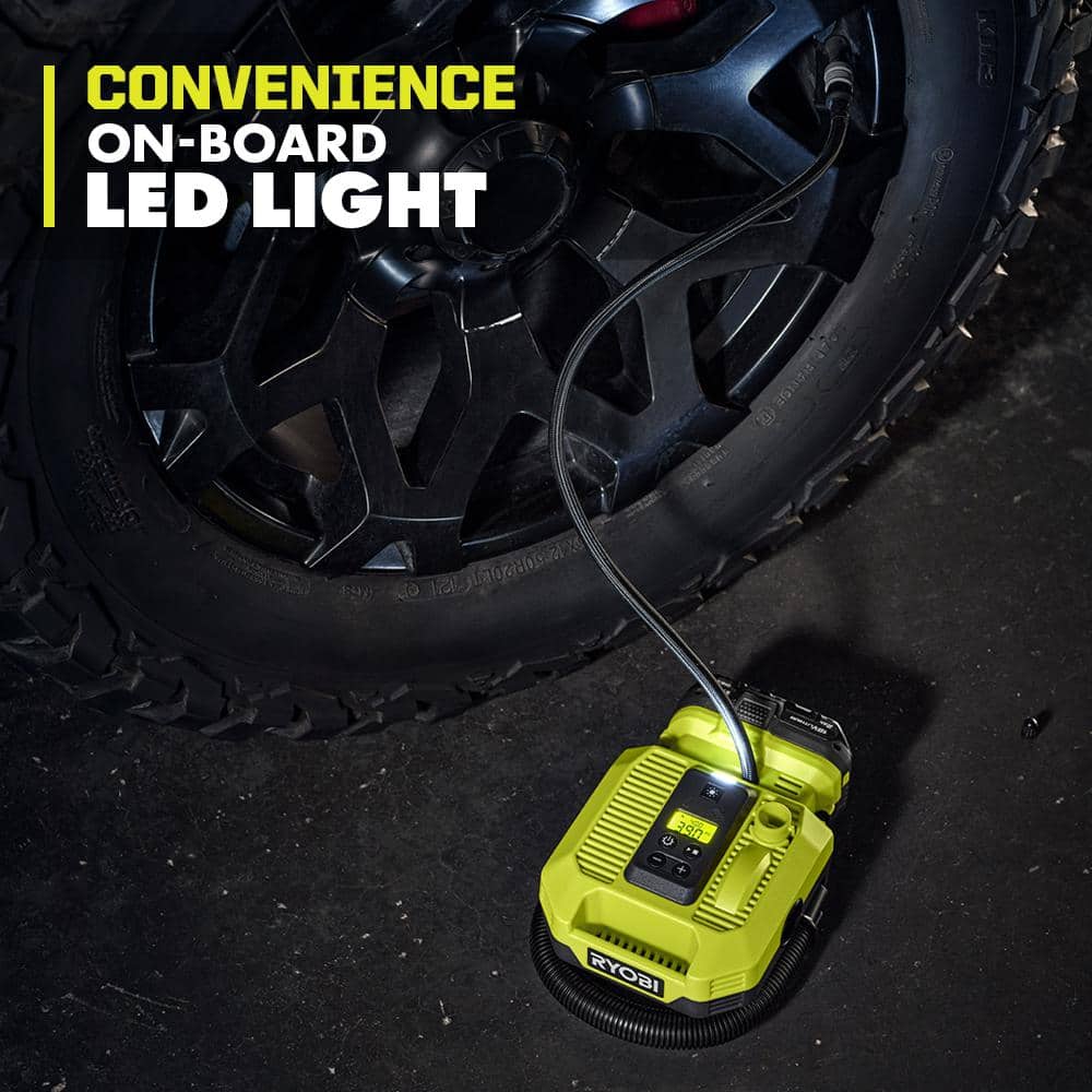 RYOBI ONE+ 18V Cordless Dual Function Inflator/Deflator(Tool Only)