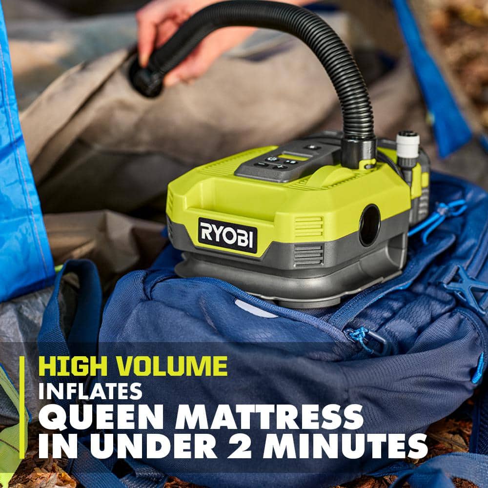 RYOBI ONE+ 18V Cordless Dual Function Inflator/Deflator(Tool Only)