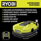 RYOBI ONE+ 18V Cordless Dual Function Inflator/Deflator(Tool Only)