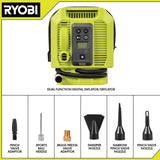 RYOBI ONE+ 18V Cordless Dual Function Inflator/Deflator(Tool Only)
