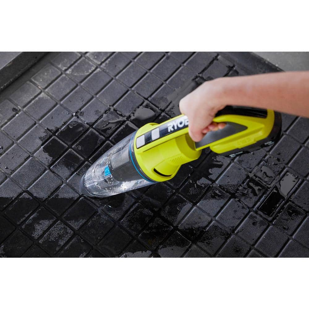 RYOBI ONE+ 18V Cordless Dual Function Inflator/Deflator with Wet/Dry Hand Vacuum (Tools Only)
