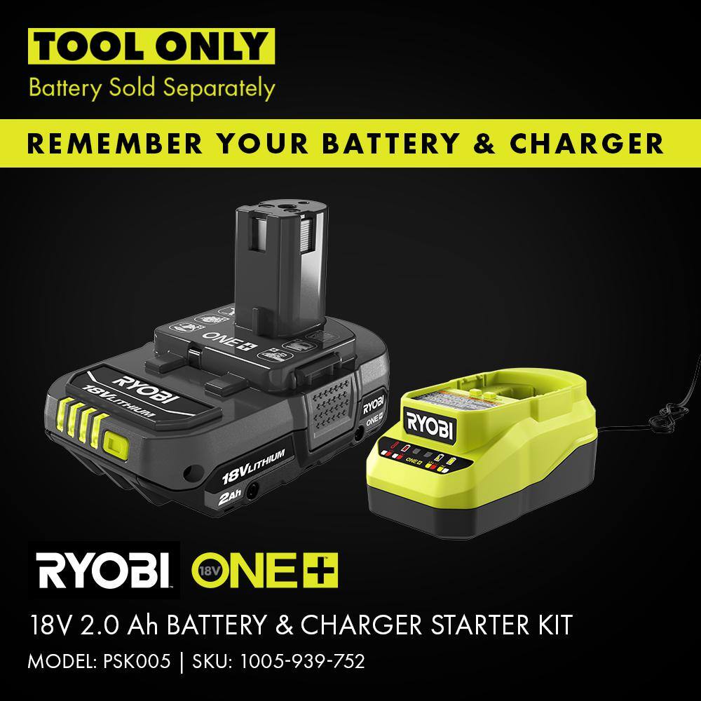 RYOBI 18-Volt ONE+ Cordless Orbital Jig Saw with 1.5 Ah Compact Lithium-Ion Battery