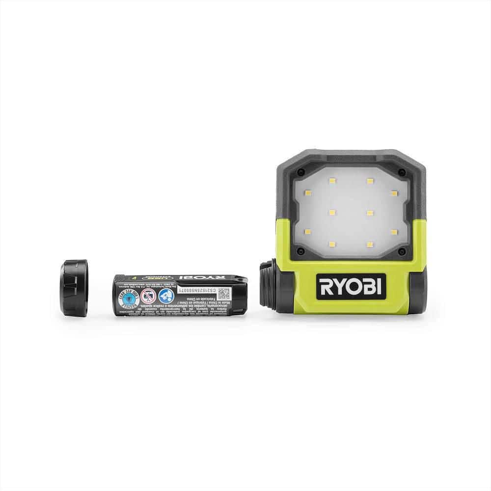 RYOBI USB Lithium Flip Light Kit with 2.0Ah USB Lithium Battery