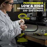 RYOBI ONE+ 18V LED Magnifying Clamp Light (Tool Only)