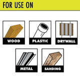 RYOBI ONE+ HP 18V Brushless Cordless Oscillating Multi-Tool (Tool Only) with 4-Piece Wood Oscillating Multi-Tool Blade Set