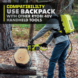 RYOBI 40V Backpack Battery Power Supply (Tool Only)