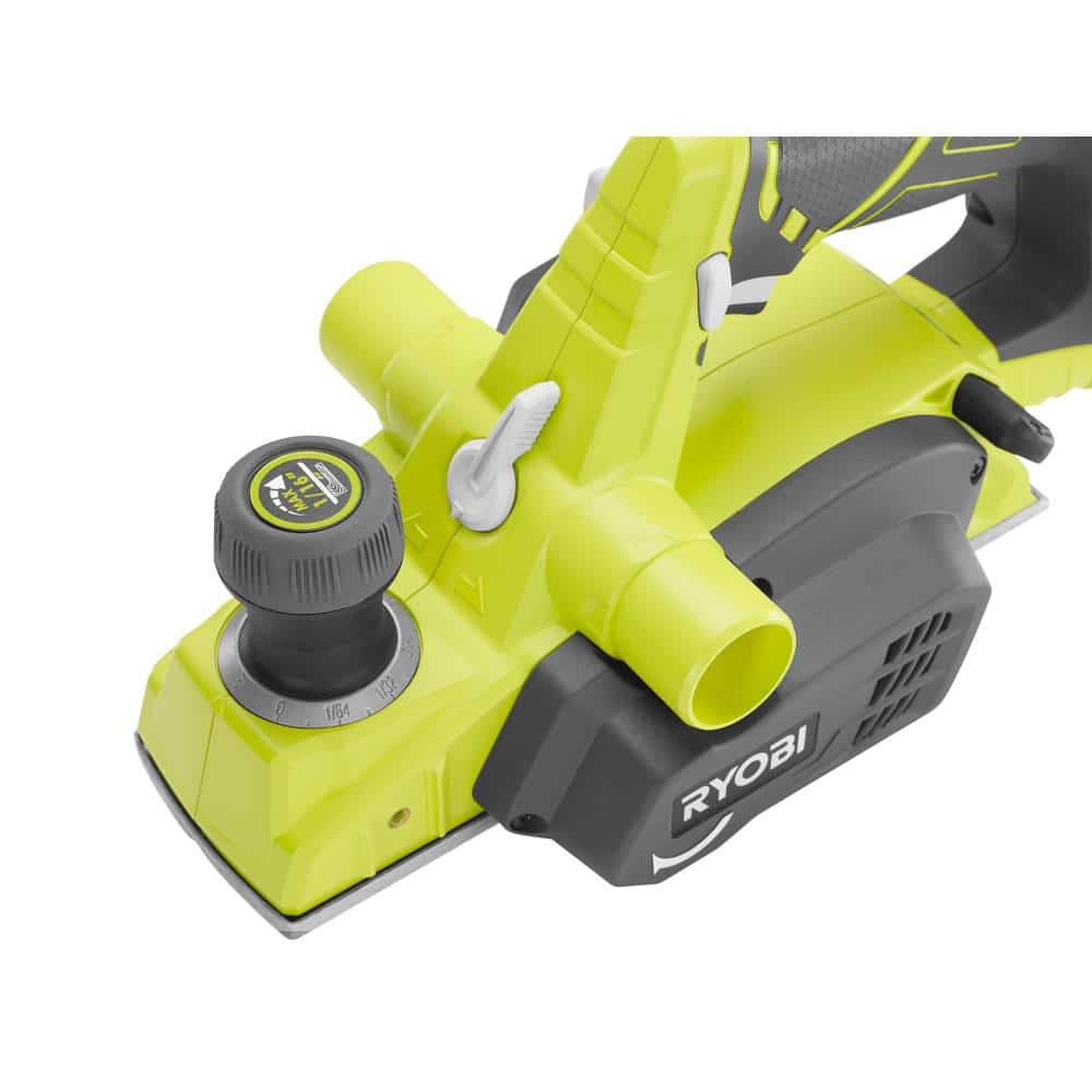RYOBI ONE+ 18V Cordless 3-1/4 in. Planer (Tool Only) with Dust Bag