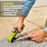 RYOBI USB Lithium Power Cutter Kit with 2.0 Ah USB Lithium Battery and Charging Cable