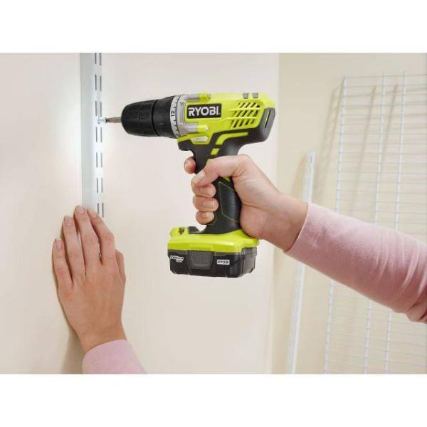 RYOBI 12-Volt Lithium-Ion Cordless 3/8 in. Drill/Driver Kit with 12-Volt Battery and Charger