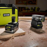 RYOBI 18-Volt ONE+ LITHIUM+ HP 3.0 Ah Battery (2-Pack) Starter Kit with Charger and Bag