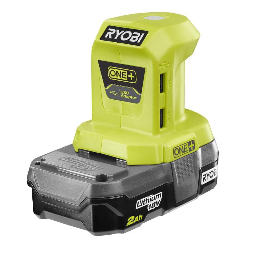 RYOBI ONE+ 18V Cordless Portable Power Source Starter Kit with 1.5 Ah Battery and Charger